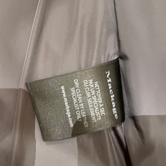 Women’s Mackage Kay Jacket (dark gray) - Picture 3 of 6